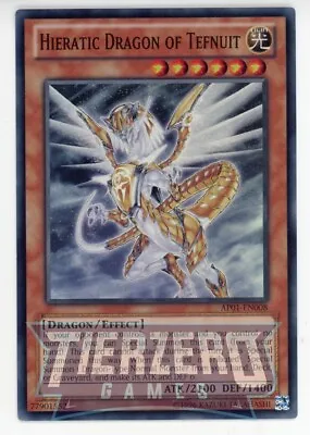 Yugioh Hieratic Dragon Of Tefnuit AP01-EN008 Super Rare Unlimited Edition NM/LP • £1.79