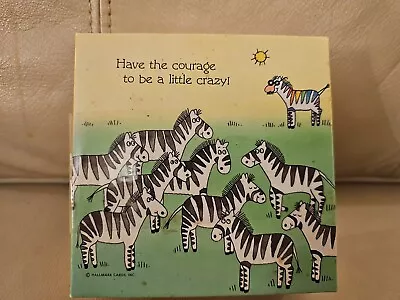 Vintage Springbok Mini 70 Piece Jigsaw Puzzle Zebras Be A Little Crazy 7  • $14.99