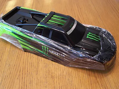 Fits Traxxas 1/10 WIDE-MAXX Monster Energy Green Black Body Clip Less 89086-4 • $149.99