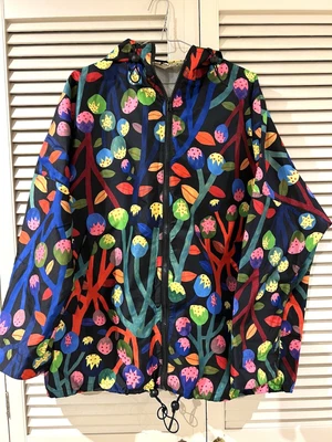 $175 • Buy Pretty GORMAN “Best Buds” Raincoat Coat Jacket * Size M/L