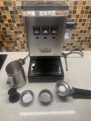 Gaggia Classic Pro Manual Espresso Coffee Machine Milano • £400