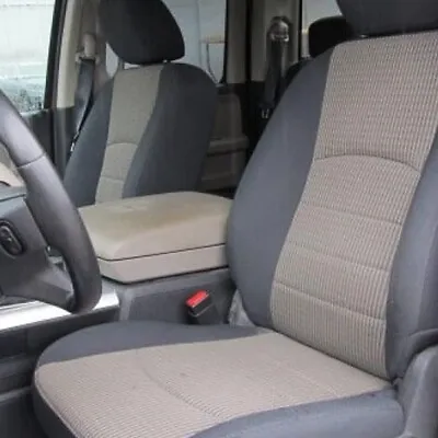 $36.99 • Buy For Dodge Ram 2009-2012 Driver Side Bottom Seat Cover Gray Cloth Car Accessories