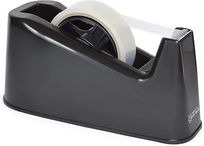 Rapesco RPTD500B Germ-Savvy Antibacterial 500 Heavy Duty Tape Dispenser Black • £7.99