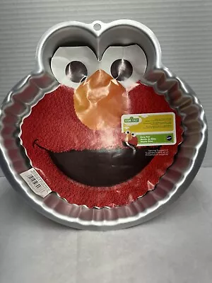 2002 SESAME STREET~ELMO FACE Cake Pan #2105-3461 Aluminum 12 X 11   New • $24.99