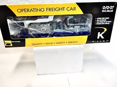 K-line Anheuser-Busch Bud Light Rotating Bottle Train Car - O Gauge -New Wth Box • $50.39