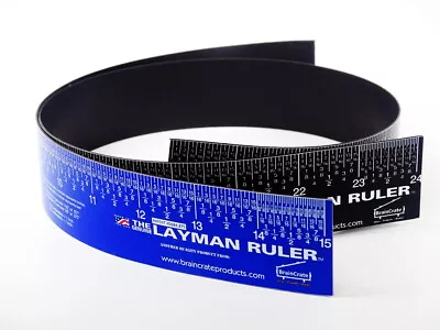 Flexible Magnetic Ruler Measure Measuring Measurement Magnet Genuine Layman • $14.90
