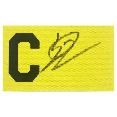 Signed Leigh Halfpenny Captain Armband - Wales Rugby Icon +COA • £39.99