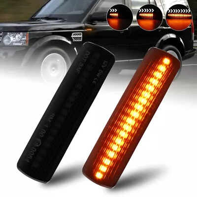 2x Dynamic LED Side Indicator Light For Land Rover Discovery 3/4 Freelander 2 AU • $24.67