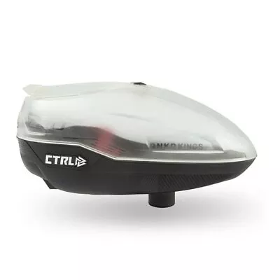 Bunkerkings CTRL Electronic Paintball Loader Hopper - 220 Rounds - Clear Black • $184.95