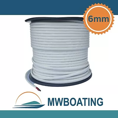 10 Metres 6mm Marine Grade Tinned Electrical Cable - Twin Core Sheath Wire 10M • $86