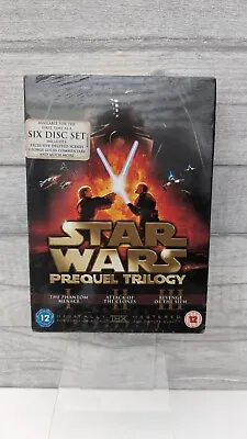 £9.95 • Buy Star Wars Trilogy: Episodes I, II And III DVD (2008) Liam Neeson  New & Sealed!!