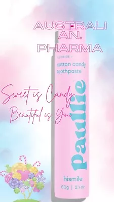 Hi By HiSmile Toothpaste Cotton Candy 60g New Flavour-formulated In Australia • $18