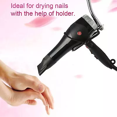 360°Freely Rotation Hair Dryer Holder Hands Removable Suction Cup Stand DXS • $54.86