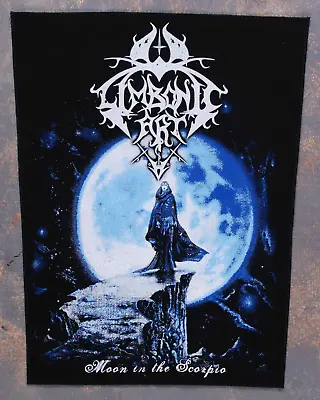 Limbonic Art Moon In The Scorpio Sew-on Back Patch | Norse Black Metal Band Logo • $14.99