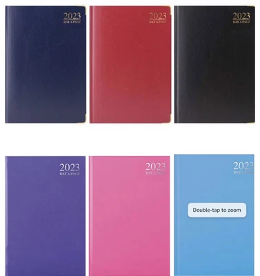 £2.99 • Buy 2023 Hard Back A4 & A5 Page A Day Diaries Desk Diary Home Office Work Student UK