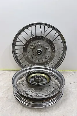 1993-2000 Yamaha Virago Xv535 Front & Rear Rim Wheel Set W/ Brake Rotors • $199.99