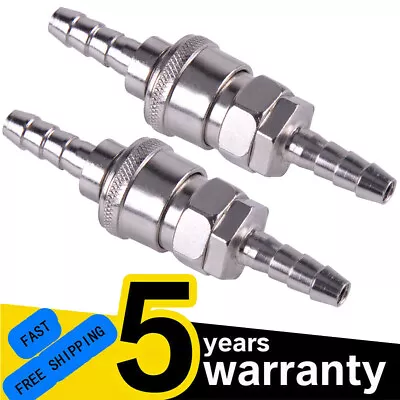 4 Pcs Quick Release Gas Hose Nozzle Coupling Connector 8mm Fit For Caravan Motor • £4.99