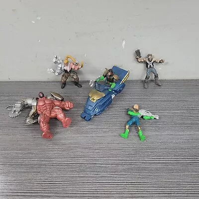 Vintage 1995 JUDGE DREDD & 2.5  Mini-figure Lot Of 5 - Mattel - Ultra Rare VHTF • $27.99