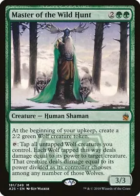 MTG Master Of The Wild Hunt [Masters 25​​​] Moderately Played​​ • $3.05