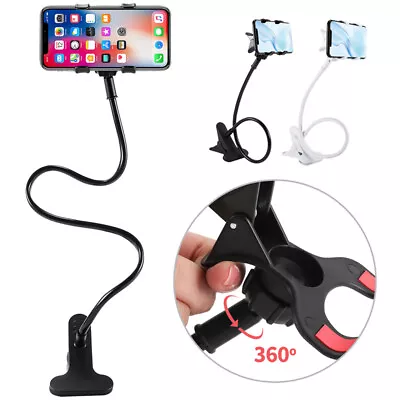 Flexible Lazy Bracket Mobile Phone Stand Holder Car Bed Desk For IPhone Samsung • $8.29