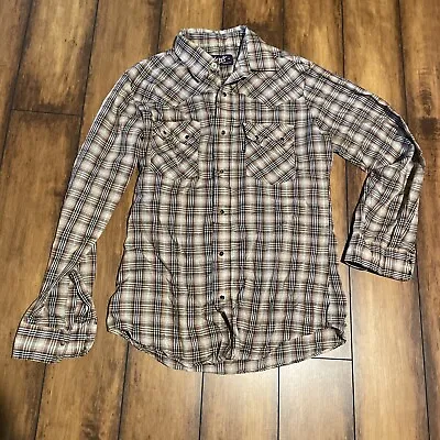 Levi's Vintage Clothing LVC Western Shirt Mens Size M Long Sleeve Pearl Buttons • $88