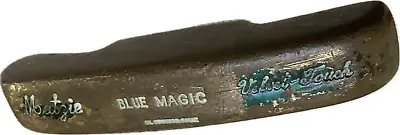 Vintage Matzie Blue Magic Velvet Touch Brass Blade Putter 34” RH Or LH • $19.95