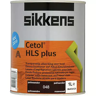 £36.95 • Buy Sikkens Cetol HLS Plus Translucent Woodstain Rosewood 1l