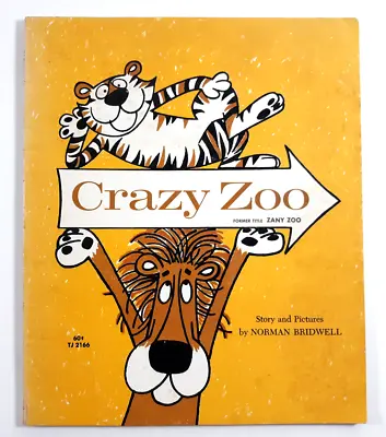 Crazy Zoo By Norman Bridwell (former Title Zany Zoo) 1st Printing March 1972 • $7.95