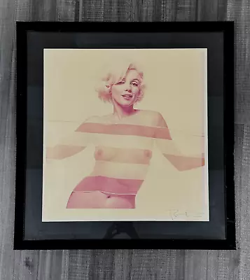  MARILYN MONROE  NUDE COLORED PHOTO SIGNED BY BERT STERN 102/250- $20K APR W/CoA • $6995