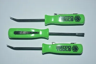 Matco Tools Promotional Mini Pocket Clip Pry Bar Green Handle Small New Tool 3pc • $16.49