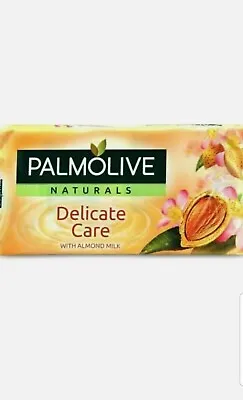 9x 90g PALMOLIVE NATURALS DELICATE CARE SOAP WITH ALMOND MILK GENTLE SKINCARE UK • £9.99