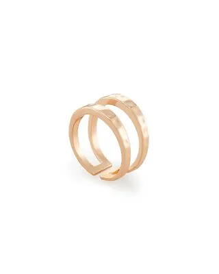 Kendra Scott Zorte Double Band Ring Rose Gold Size 6 • £35