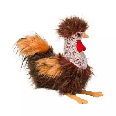 RICARDO The Plush ROOSTER Chicken Stuffed Animal - Douglas Cuddle Toys - #1783 • $28.95