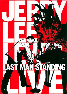 JERRY LEE LEWIS - LAST MAN STANDING LIVE DVD 29 Songs! • £12.95