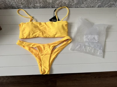 $5 • Buy NWT Zaful Womens Bikini Size Small 2 Pc Yellow