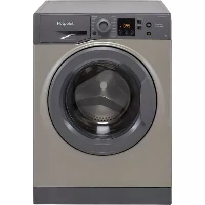 £369 • Buy Hotpoint NSWM845CGGUKN 8Kg Washing Machine 1400 RPM B Rated Graphite 1400 RPM