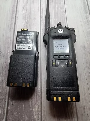 MOTOROLA APX6000 H98UCF9PW6AN KG1-ADP 7-800Mhz Good Condition BT GPS R29 FW TAGS • $1100