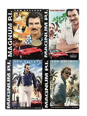 Magnum PI TV Series DVD Seasons 2 4 7 8 Complete Seasons • $30