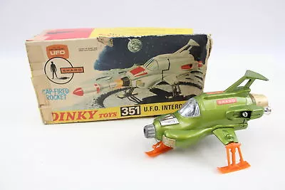 Dinky Toys 351 UFO Interceptor SHADO Diecast Model Boxed Meccano Vintage • £22