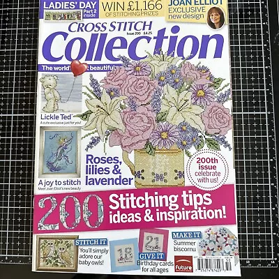 Cross Stitch Collection Issue 200 Joan Elliot Mermaid • $10