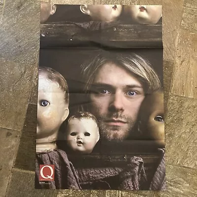 Kurt Cobain Nirvana Thom Yorke Radiohead Extra Large Q Magazine Poster 54 X 87cm • £15.99