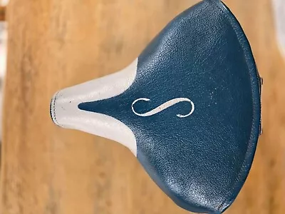 Schwinn Blue S Seat Saddle 1960's • $17