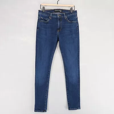 VERONICA BEARD Brooke Skinny Jeans Womens 29/8 Blue Stretch Mid Rise USA Made • $34.99
