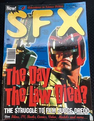 SFX Magazine #2 July 1995 - Judge Dredd X-Files • £2