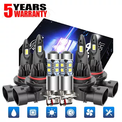 For Mazda Millenia 2000 2001 2002 6000K LED Headlight High/Low + Fog Light Bulbs • $79.99