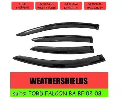 New 4pcs Weathershield Weather Shields For Ford Falcon BA BF 02-08 Sedan XR6 XR8 • $44.99