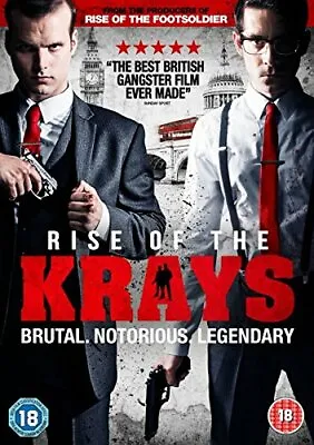 Rise Of The Krays DVD Action & Adventure (2015) Kevin Leslie New Amazing Value • £2.09