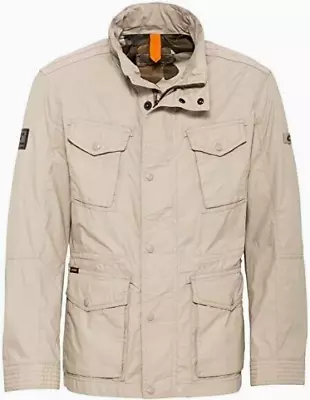 Camel Active Lighweight M-65 Field Jacket Beige  Size L  Rrp £180 • £89