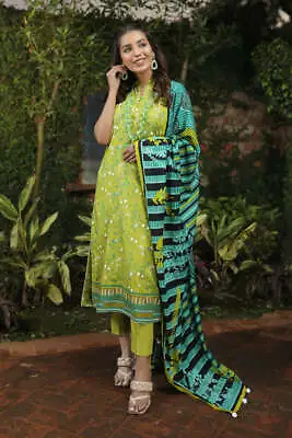 Lakhany 3 Piece Unstitched Komal Printed Lawn Suit - KP-2024-A • £23.99