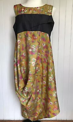 Designer Nicola Waites Stunning Silk Dress Size 4 (14 - 16)  EUC  $75 • $75